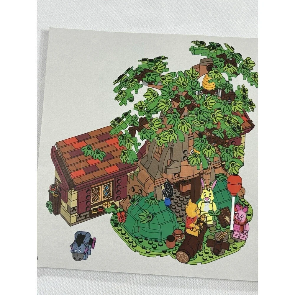 LEGO Ideas (21326) Winnie the Pooh Walt Disney RETIRED INCOMPLETE